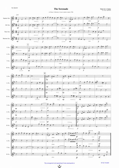 The Serenade (J. Clarke) (arr. Josef STASTNY)