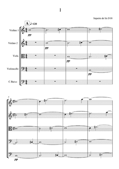 STRING QUINTETS-TEXTURES VOLUME 1 PIECE N ° 1