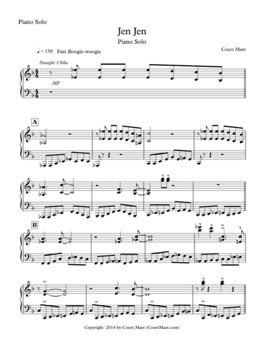 Jen Jen - Piano Solo