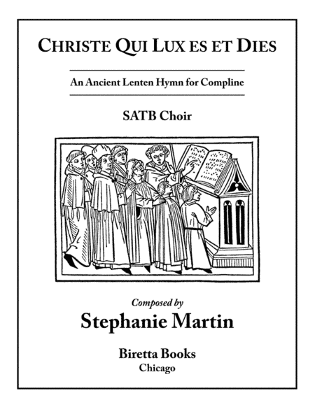 Christe Qui Lux Es Et Dies (SATB)