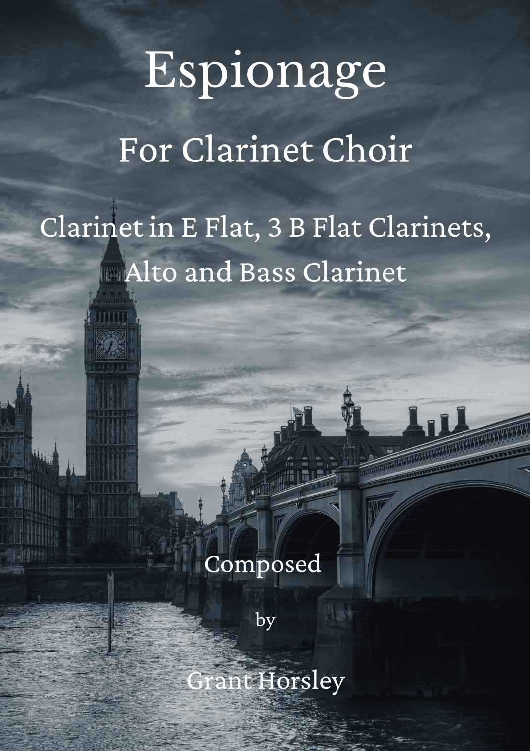 Espionage. Original For Clarinet Choir