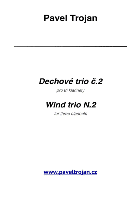 Pavel Trojan - Wind Trio N.2