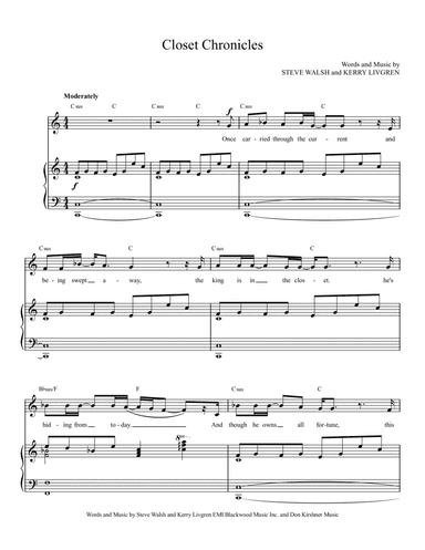 Closet Chronicles (arr. Kevin Cummings)