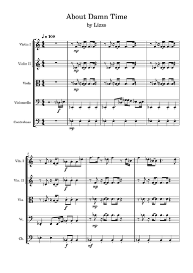 About Damn Time (arr. Anya Alston)