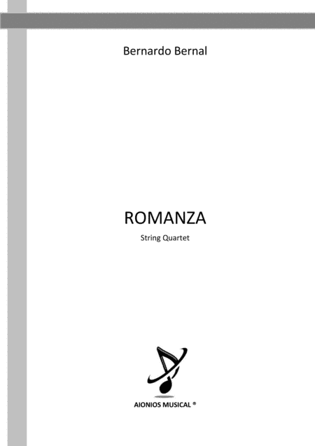 Romanza - String Quartet (Score and parts)