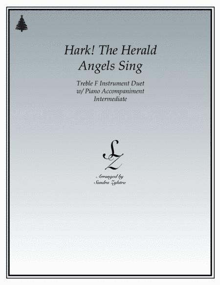 Hark! The Herald Angels Sing (treble F instrument duet) (arr. Sandra Zylstra)