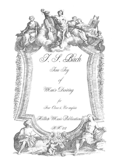 Jesu Joy of Man's Desiring arr. four oboes and cor anglais (arr. A. L. Wyver)