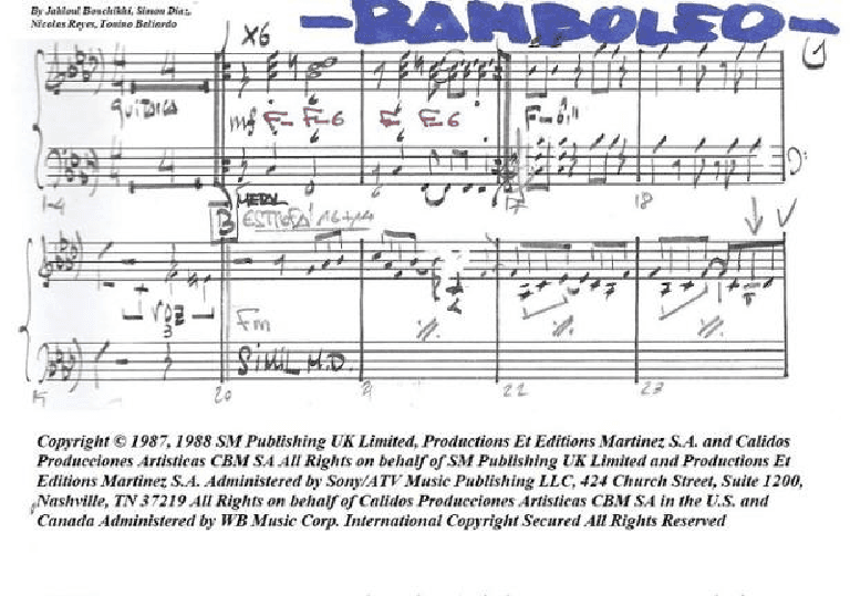 Bamboleo (arr. juan carlos esteve / Gran Coda)