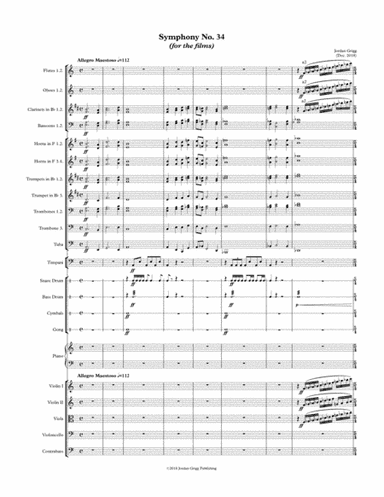 Symphony No 34 (for the films)
