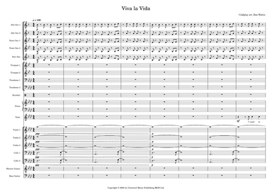 Viva La Vida (arr. Dan Wattis)