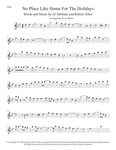 (There's No Place Like) Home For The Holidays (arr. Kevin Busse)