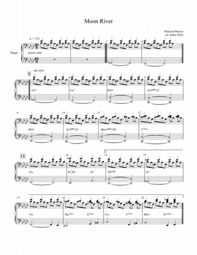 Moon River (arr. Jamie Dyer)