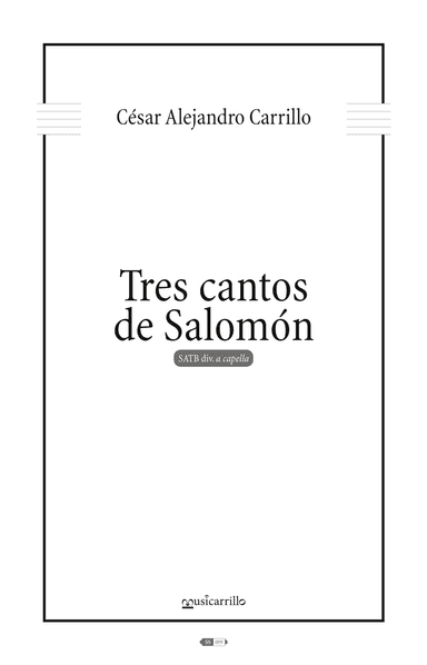 Tres cantos de Salomon