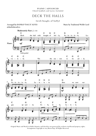 Deck the Halls (arr. Danilo "Daca" Alves)
