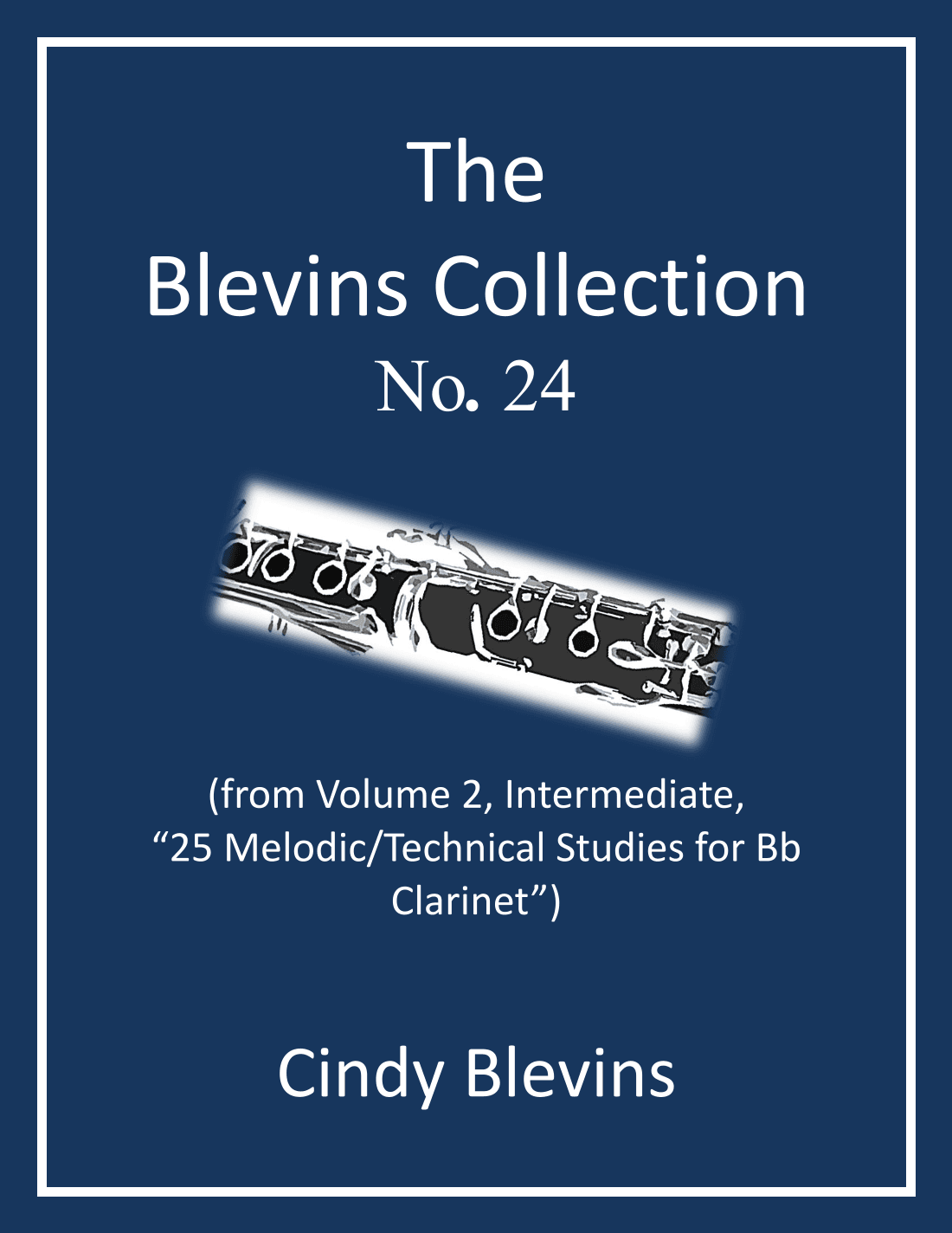 Clarinet Study, Intermediate, No. 24