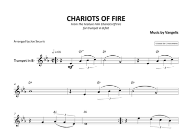 Chariots Of Fire (arr. Joe Securis)