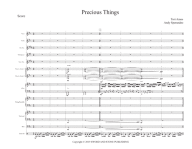 Precious Things (arr. Andy sperandeo)