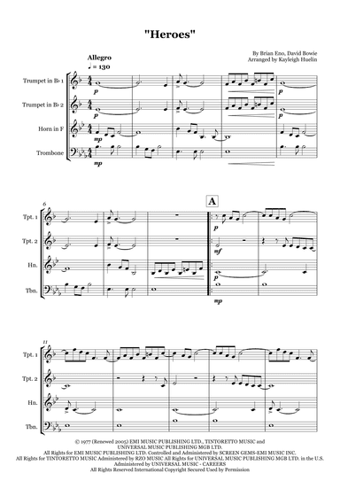 Heroes (arr. Kayleigh Huelin)