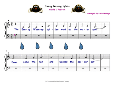 Eensy Weensy Spider (arr. Lori Cummings)