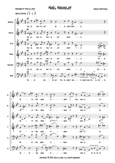 Noël Nouvelet (arr. John Allison)