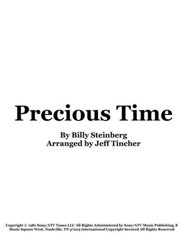 Precious Time (arr. Jeff Tincher)