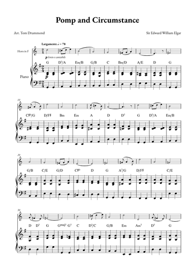 Pomp and Circumstance (arr. Tom Drummond)