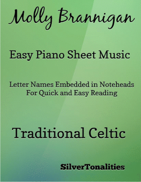 Molly Brannigan Easy Piano Sheet Music (arr. SilverTonalities)