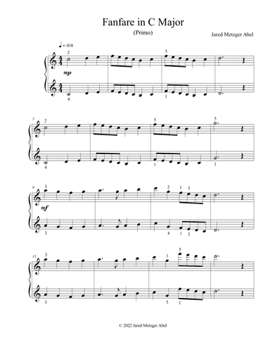 Fanfare in C Major