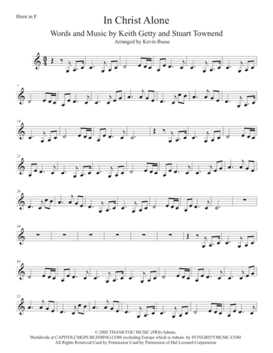 In Christ Alone (arr. Kevin Busse)