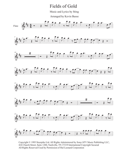 Fields Of Gold (arr. Kevin Busse)