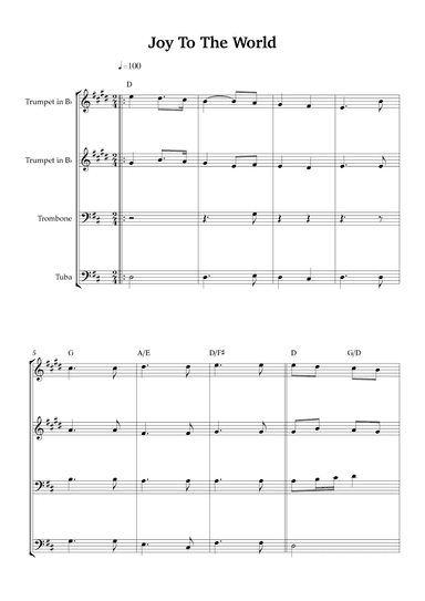 Joy To The World (arr. Karen Gueiros)