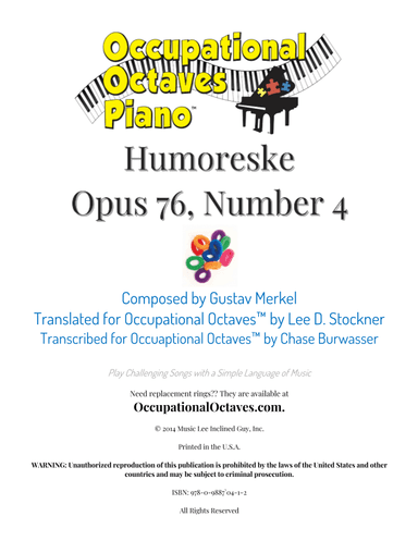 Humoreske, Op. 76, No. 4 (arr. Lee D. Stockner)