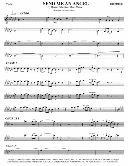 Send Me An Angel (arr. Jorge Juárez)