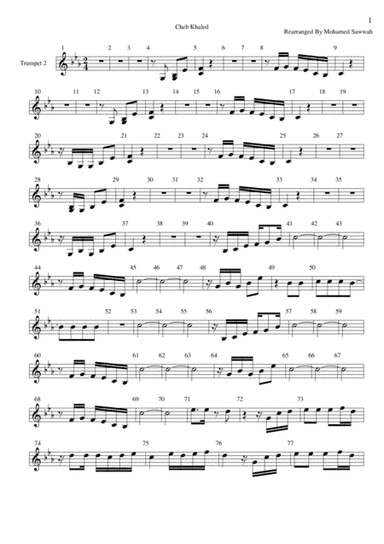 Chekou Gualbi (arr. Mohamed Sawwah)