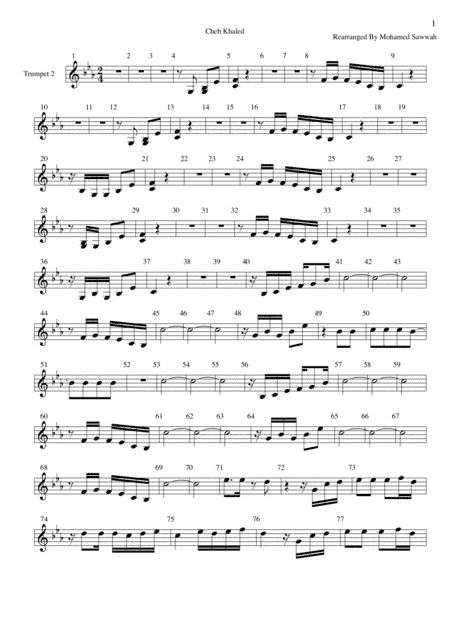 Chekou Gualbi (arr. Mohamed Sawwah)