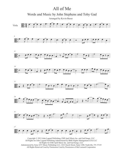 All Of Me (arr. Kevin Busse)