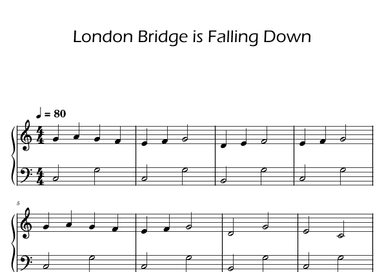 London Bridge Is Falling Down - For Kids (arr. Ygor Nunes)