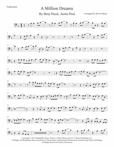 A Million Dreams (arr. Kevin Busse)