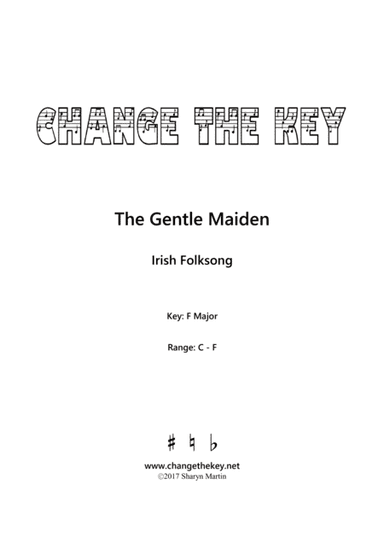 The gentle maiden - F Major (arr. Change the Key)