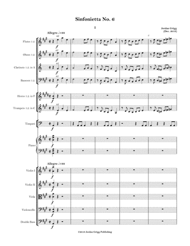 Sinfonietta No.6