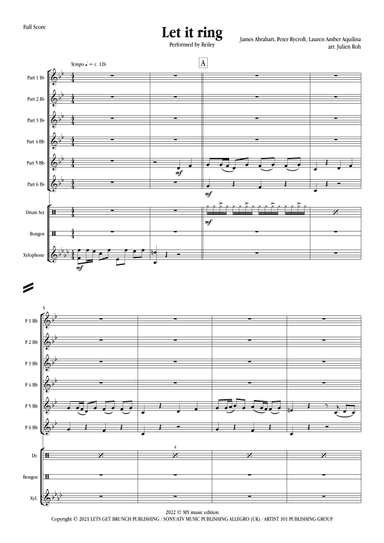 Let It Ring (arr. Julien Roh)