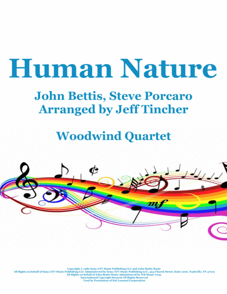 Human Nature (arr. Jeff Tincher)