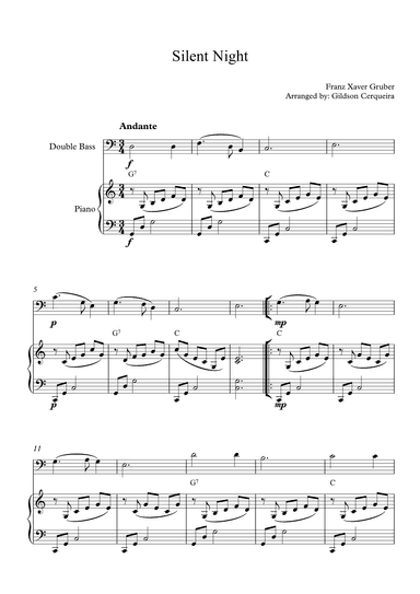 Silent Night (arr. Gildson Cerqueira)