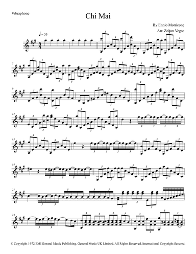 Chi Mai (arr. Zoltan Vegso)