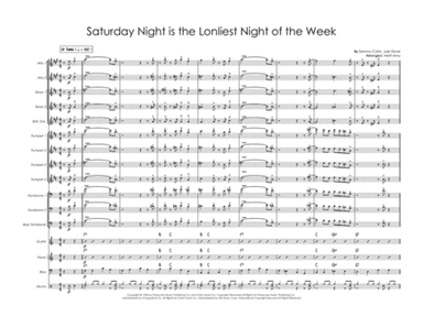 Saturday Night (is The Loneliest Night In The Week (arr. Matt Amy)