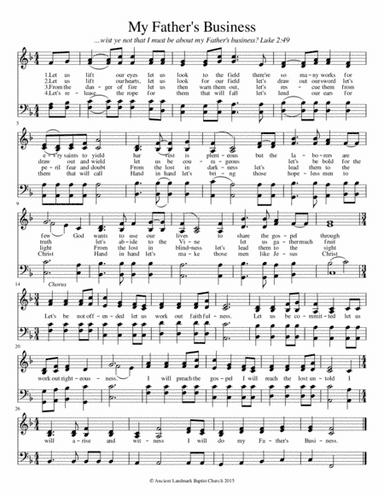 My Father's Business