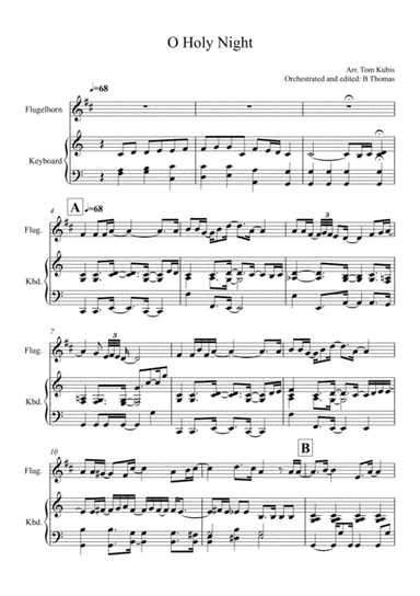 O Holy Night (arr. Tom Kubis, re orchestrated: Ben Thomas)