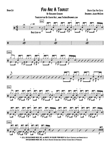 You Are A Tourist (arr. Gavyn Holt)