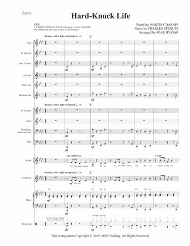 It's The Hard-Knock Life (arr. Mike Hyziak)