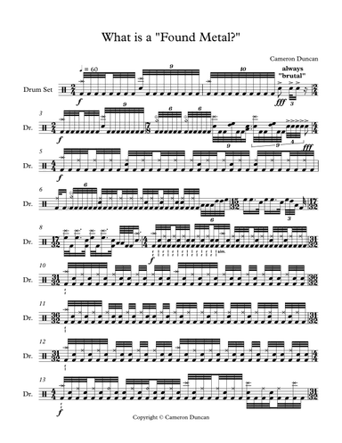 What is a "Found Metal?"